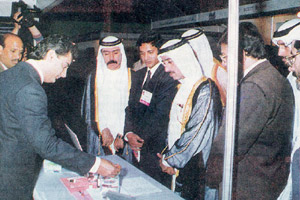 Cyrus Mehta at Chemtex Exhibition, World Trade Center, Dubai